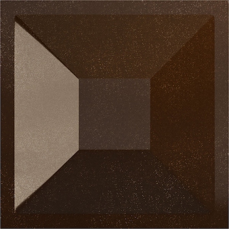 Ekena Millwork 11 7/8in. W x 11 7/8in. H Diane EnduraWall Decorative 3D Wall Panel Covers 0.98 Sq. Ft. WP12X12DIAMB